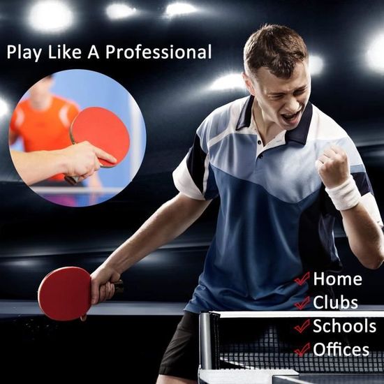 pour protéger Les Bords Protecteur de Bord d/'éponge pour pagaies de ping-Pong Xianghaoshun Ruban latéral de Raquette de Tennis de Table avec Une épaisseur de 1 à 2 mm et Une Largeur de 9 à 10 mm
