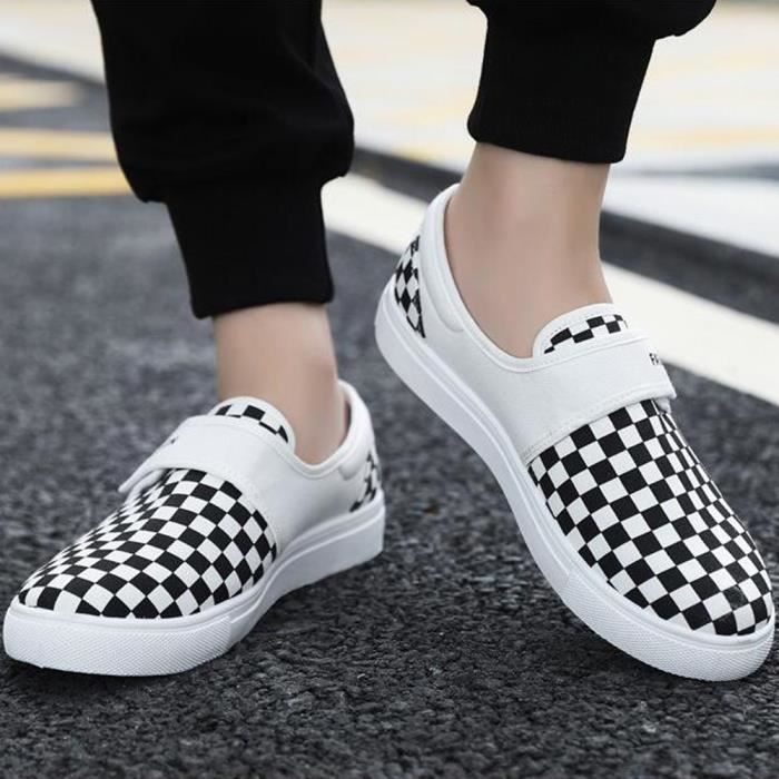 Chaussures toile homme best sale scratch