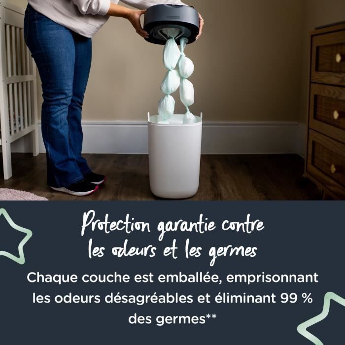 TOMMEE TIPPEE Recharges Poubelle a Couches Twist & Click avec