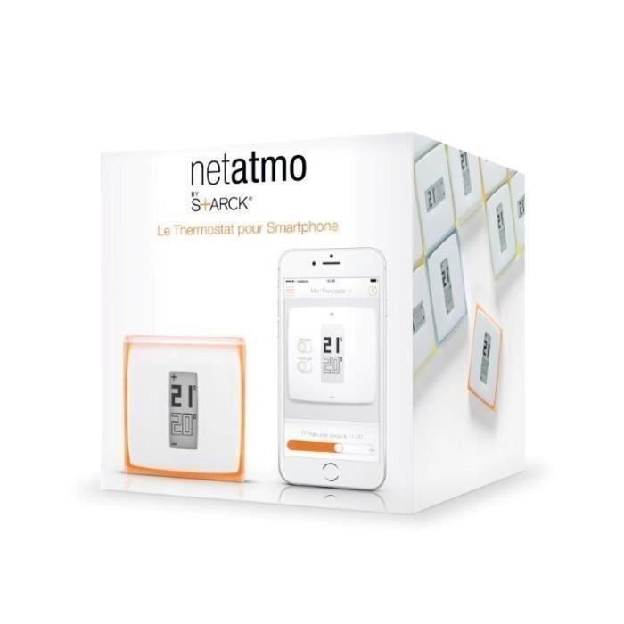 Thermostat connecté Netatmo Pack Thermostat Intelligent+3 Tetes ther -  Cdiscount Bricolage