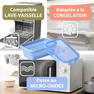Boîte De Conservation 800 Ml Hermétique - Organisateur Cuisine Transparent Pour Céréales, Farine, Spaghetti, Pâtes Et Aliments Secs