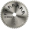 Bosch 2609256877 Précision Lame de scie circulaire 48 dents carbure Coupe nette Diamètre 235 mm alésage/alésage avec bague de réd…-0