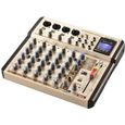 Console table de mixage 8 entrées AM8GE Phonic-0