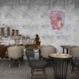 1 PC Plaque Mur Décor 3D Rétro Affiche En Métal Signes Peinture pour La Maison Hôtel Café Restaurant Club Pub  TABOURET DE BAR-0