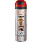 Traceur de chantier Fluo TP 500ml - rouge - SOPPEC - 141513O