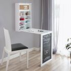 CELLUSTOP Bureau Mural Rabattable Foldee Table W