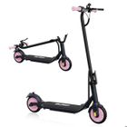 RCB R7X Trottinette électrique pour enfants - Pliable, 3 vitesses, Autonomie jusqu’à 15 km, Cadeau Super Rose