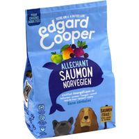 LOT DE 5 - EDGARD COOPER Croquettes pour chiens saumon Norvégien - sachet d'1Kg