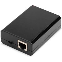 DIGITUS PoE+ Splitter - IEEE802.3at - Gigabit Ethernet - Tension de Sortie 5,9,12 Volt - DC 3.5mm Plug & Socket