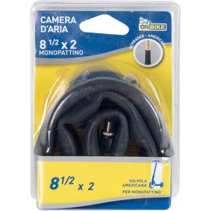 Chambre A Air Pour Pneu On Bike Chambre à Air pour Scooter Taille 8 1/2 X 2, avec Valve Américaine, Sûre et Résistante