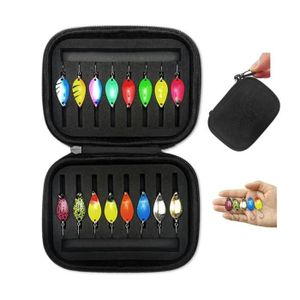 Lot de 10 cuillère ondulante pêche truite - Sport & Plein air