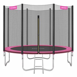 Tente Pour Trampoline 14ft Oxford Imperméable Avec Lumière – Vert – Lot De 6 Poteaux