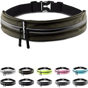 ZYNERY Ceinture De Running – Sac Banane Ajustable Pour Téléphone Jusqu’à 7,2 Pouces, Imperméable Et Confortable Pour Femme Et Homme