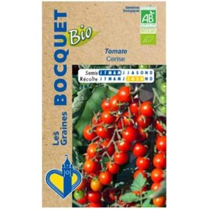 GRAINE - SEMENCE Sachet de graines de Tomate Cerise - Certifiée ECO