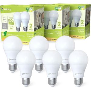 AMPOULE - LED Ampoule LED E27 Blanc Chaud,8W Equivalent Ampoule 