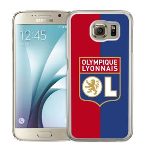 COQUE - BUMPER Coque Samsung Galaxy S6 Edge : Olympique Lyonnais