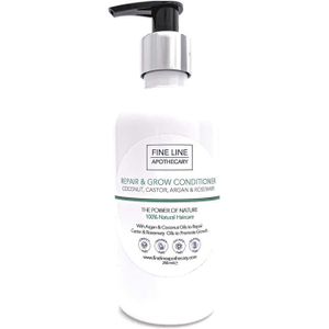 APRÈS-SHAMPOING Après-shampooings Naturel APRÈS SHAMPOING - RÉPARE ET POUSSE - COCO, RICIN, ARGAN & ROMARIN - 250 ml - par Fine Line Apo 224868