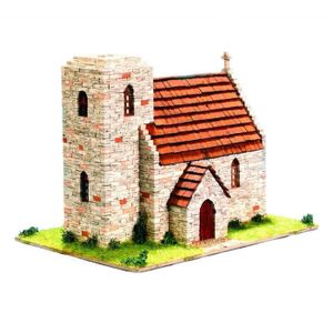 TERRAIN - NATURE Maquette céramique : Eglise ancienne Coloris Unique