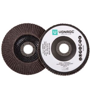 BE-TOOL Lot de 10 disques abrasifs pour ponceuse de polissage 5,1 cm multicolore