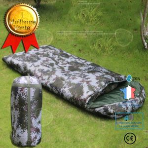 SAC DE COUCHAGE CONFO® Sac de couchage camouflage, type enveloppe,