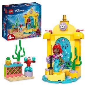 ASSEMBLAGE CONSTRUCTION LEGO® ǀ Disney Princess 43235 La scène musicale d’Ariel, jeu pour les fans du dessin animé
