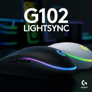 SOURIS Logitech Gaming Mouse G102 LIGHTSYNC - Souris - po
