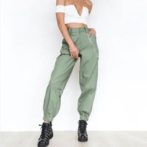 Pantalon Cargo Femme Baggy Pantalon Pants Fille Cargo Pants Taille Haute  Streetwear Gothique Harajuku Army green - Cdiscount Prêt-à-Porter