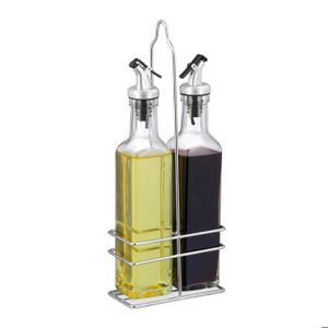 Set de bouteilles pour la Kitchen - Huile et vinaigre (280 ml - Or Set de bouteilles pour la Kitchen - Huile et vinaigre (280 ml - Or