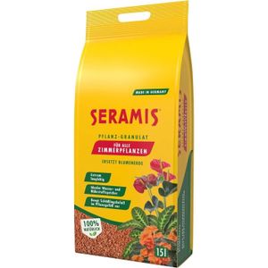 TERREAU - SABLE Seramis granulés pour plantes d’intérieur, 15 L – Billes d’argile, substitut de terreau stockant eau et nutriments110