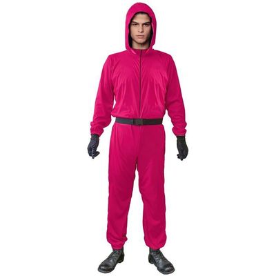 Combinaison Gardien P'tit Clown - Survêtement Jeu Coréen Calmar Adulte Halloween Cosplay Unisexe