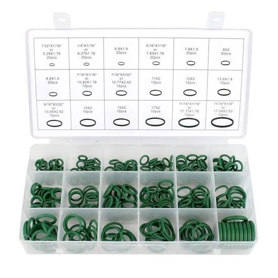 50 Joints Toriques En Caoutchouc EPDM - Lot Multi-Tailles - Pour Étanchéité Tuyaux Et Raccords