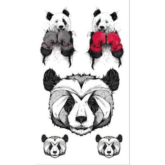 Tatouages Temporaires Halloween Joker & Harley Quinn - Lot De 4 Autocollants Pour Cosplay Suicide Squad, Carnaval Et Fêtes
