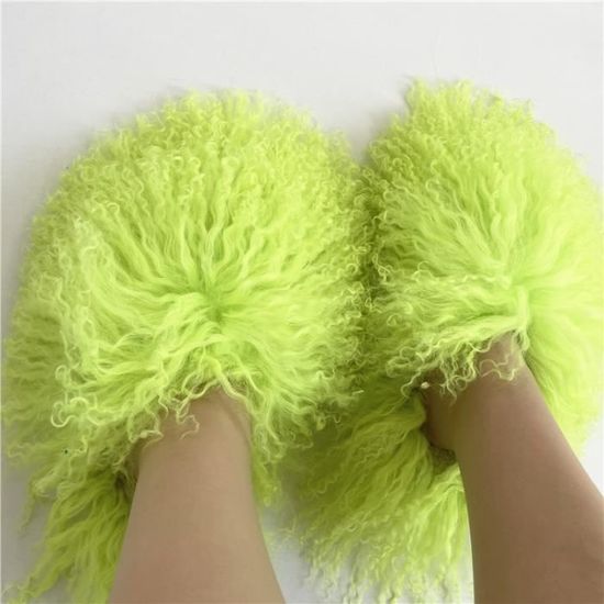 Chaussons D'intérieur Hiver En Peluche - Pour Femme Et Homme - Taille 36-46 EU - Chauds Et Confortables