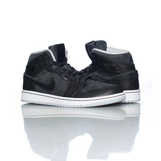 NIKE AIR JORDAN 1 MID 43 GRIS FONCE GRIS FONCE - Cdiscount Chaussures