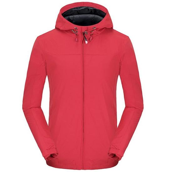 Veste De Ski Homme - Coupe-Vent Respirante Et Imperméable - Mince Et Chaude - Pour Running, Randonnée, Quotidien