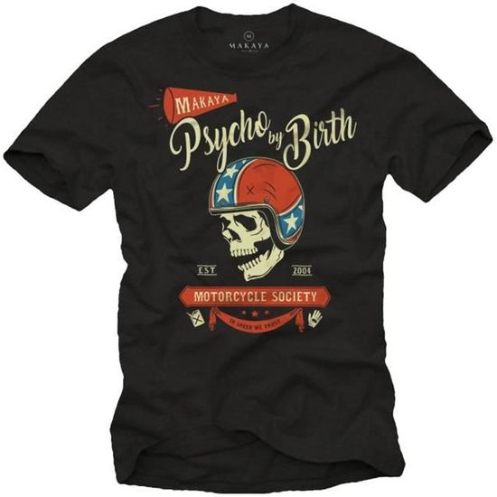 T SHIRT MANCHES LONGUES . SKULL CONCEPT . S M L XL XXL XXXL + ENFANTS