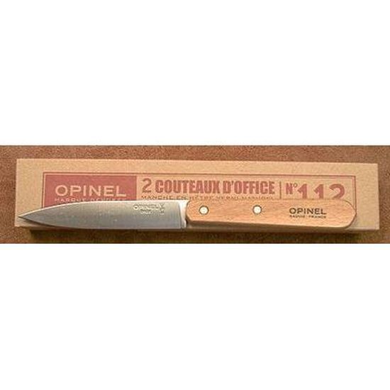 Opinel - Ensemble de 4 couteaux d'office N°112