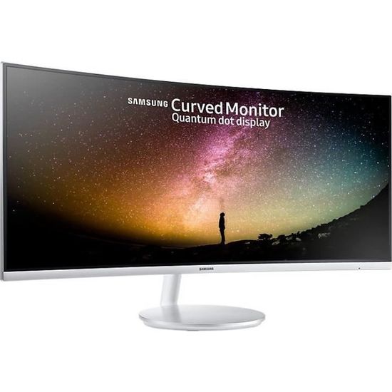 SAMSUNG C34F791 Ecran incurvé 34 pouces QLED UWQHD Dalle VA 4ms HDMI/Display port/USB 3.