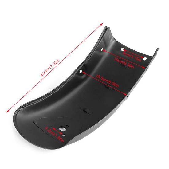 Couvercle D'arc de Garde-boue de Roue, Capot Avant Sportif Anti-rayures pour R50 R53 R52 (Arrière droit