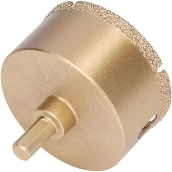 Flyshop Scie Cloche Diamantée 1-3/4 Pour Carrelage, Marbre, Verre, Céramique, Scie Sauteuse