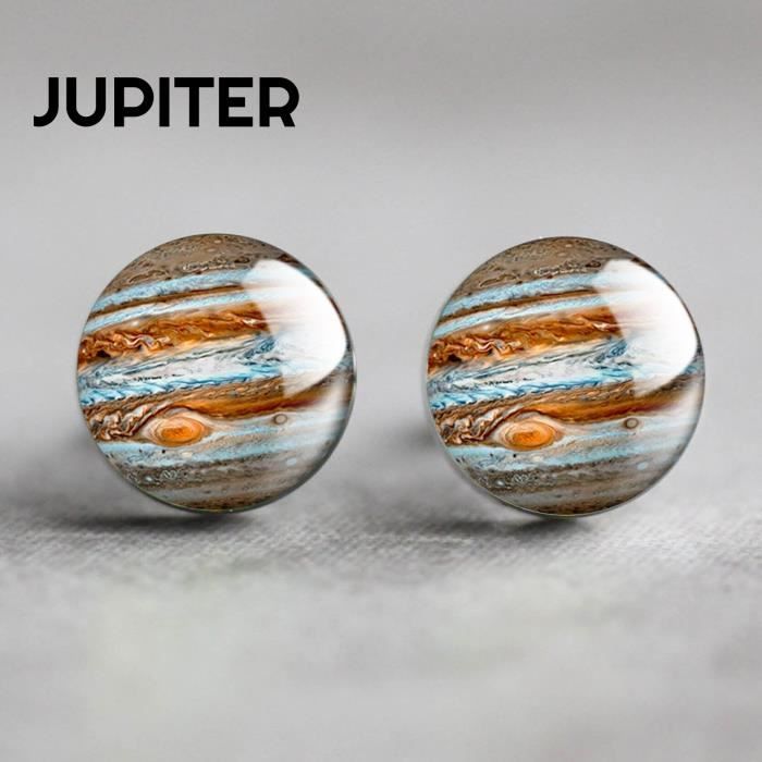 Porte-clés Lune Et Système Solaire – Boule De Verre Double Face Avec Planètes – Galaxie, Nébuleuse – Cadeau Original Femme
