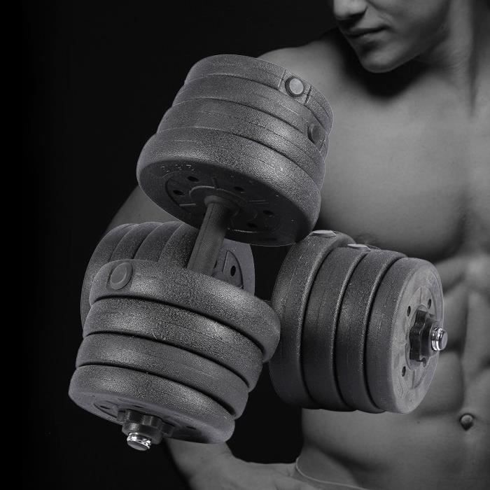 haltères mis en forme gym poids biceps triceps poids formation libres -30 kg HB044 -SUR