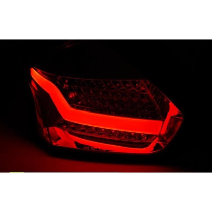 Paire de feux arriere Ford Focus 3 15-18 FULL LED chrome