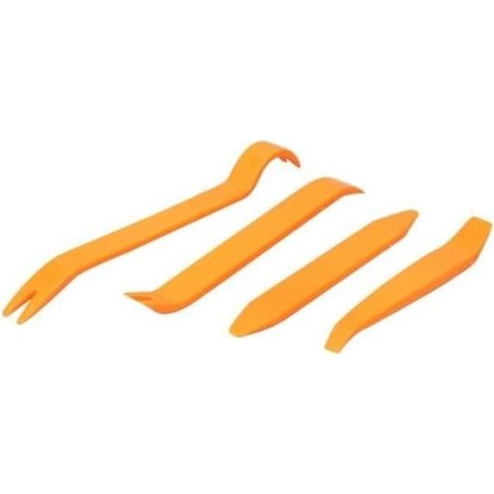 4PCS/Set Voiture Audio Demontage Outil Garniture Tableau de Bord Autoradio