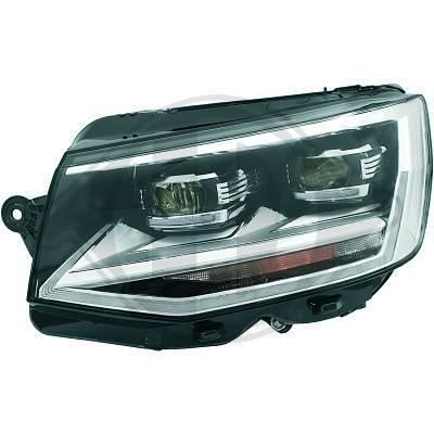 2274085 Feu phare gauche ( cote conducteur ) pour VW T6 de 2015 a 2019 Look Origine
