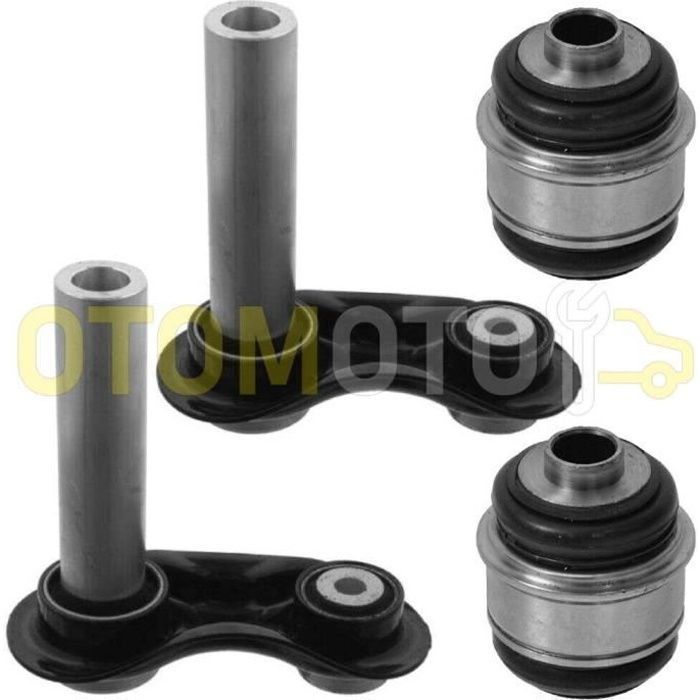 Kit bras de suspension arrière compatible BMW SÉRIE 5 E39 E60 E61 composé de 4 pièces