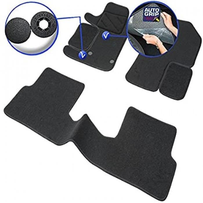 tapis de voiture - sur mesure pour modus (2004-2012) - 3 pièces - tapis de sol antidérapant pour automobile - moquette classic