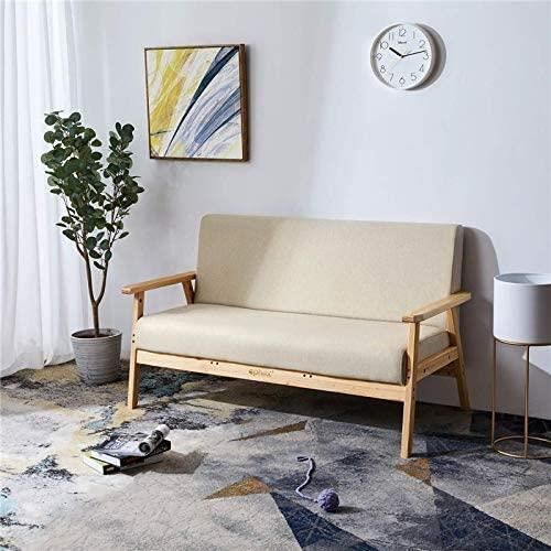 Salon banquette 2 places Chaise Canapé 2 Personnes Fauteuil Canapé Appartement siège confortable canapé tissu rembourré Sofa Lounge