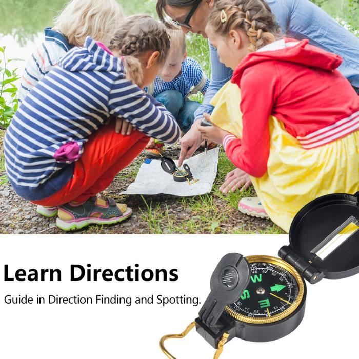 Zerodis ensemble de jumelles 6pcs jumelles d'exploration en plein air mis cadeau éducatif pour jeunes enfants