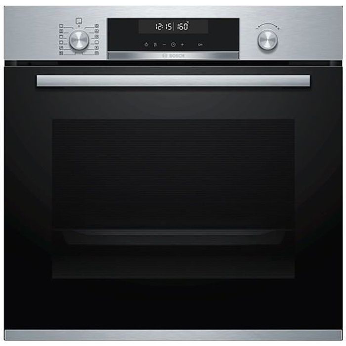 Four à pyrolyse BOSCH HBG5780S0 71 L 3600W A Noir Acier inoxydable